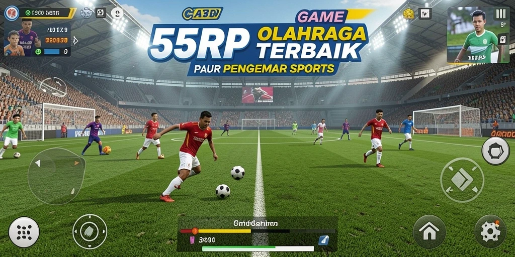 Tampilan gameplay 55RP yang menarik dan mendebarkan.