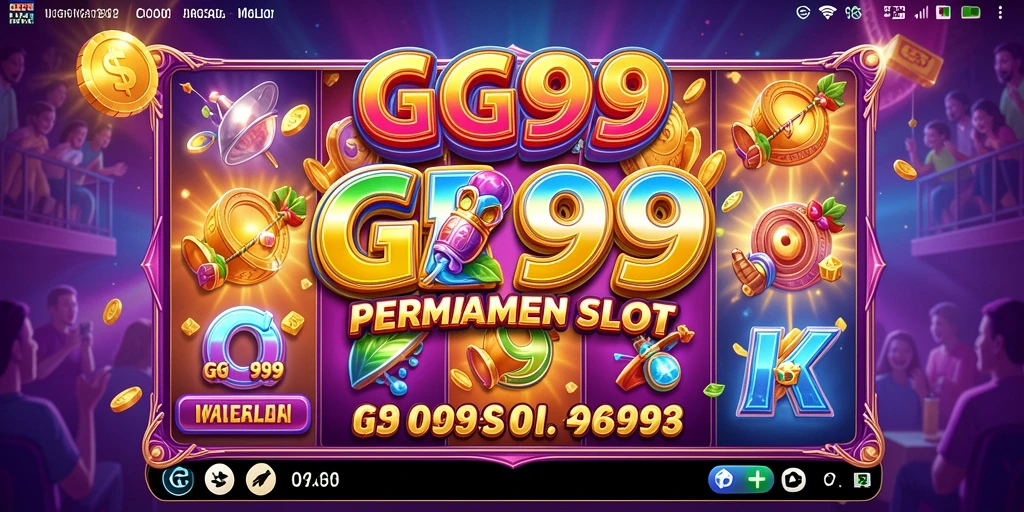 Tampilan gameplay menarik di GG999 dengan berbagai tema Slot.