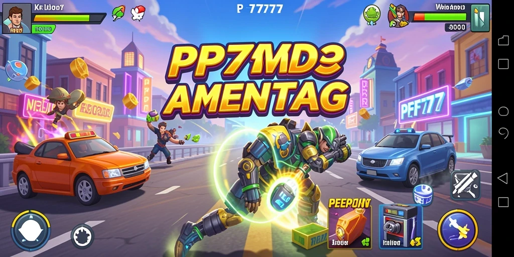 Screenshot menunjukkan gameplay seru PF777 dengan tantangan menarik.