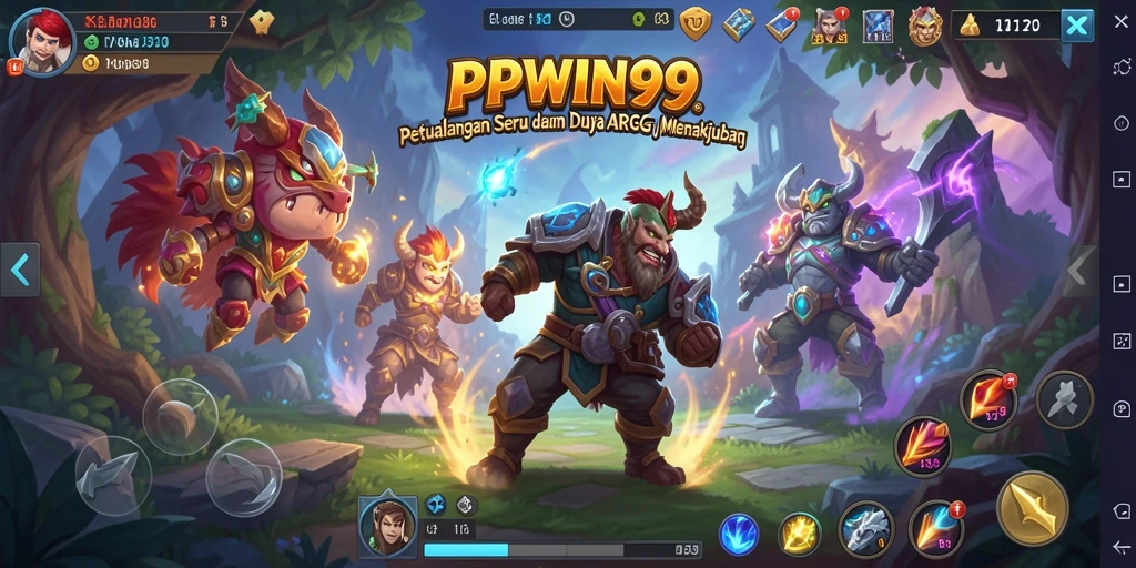 Tampilan menakjubkan dari gameplay ARPG yang mendebarkan di PPWIN99.