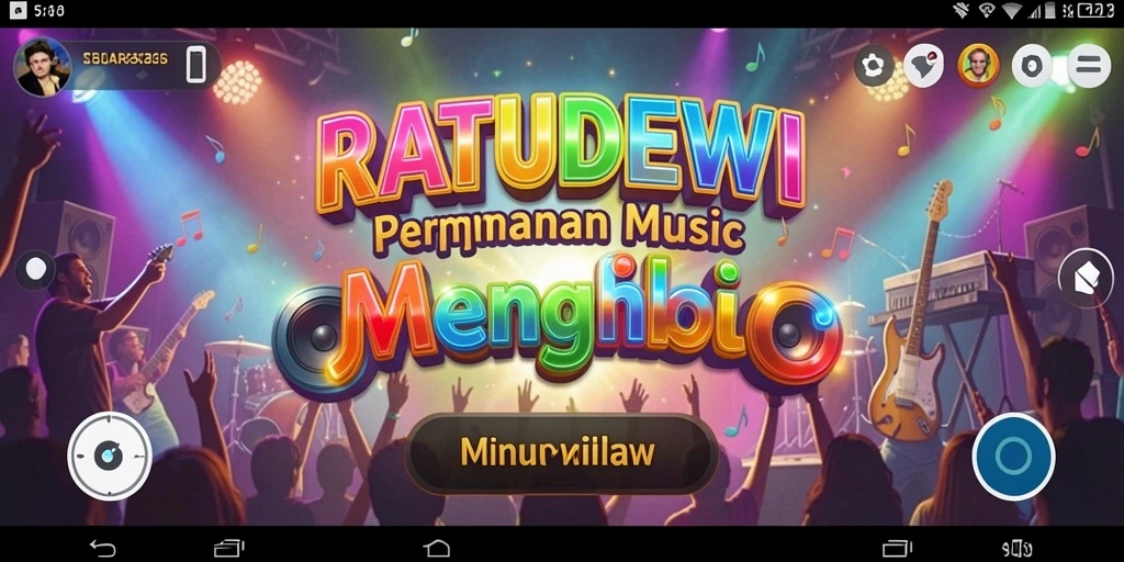 Tampilan menarik dari gameplay RATUDEWI yang menghibur.